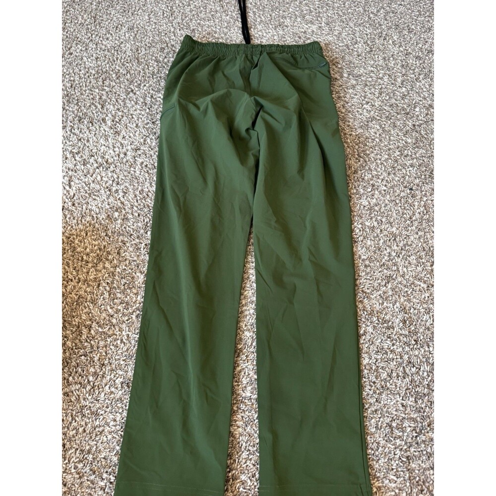 Outdoor Voices HiFlex Pants Mens S Green 29” Inseam Stretch Drawstring Athletic